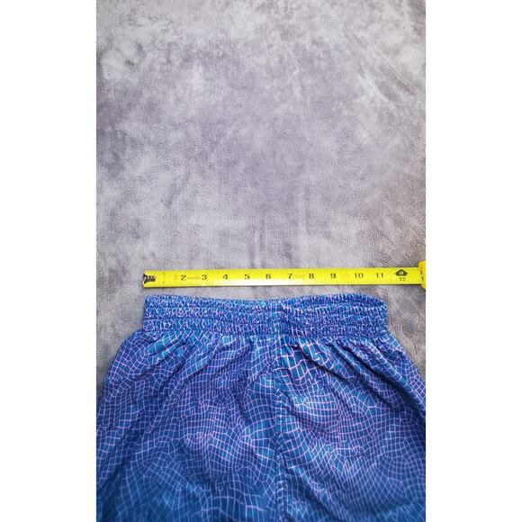 Nike Boys' Sz L Blue and Purple Swim Trunks with Gradient Design Summer C12-9 - Picture 3 of 8